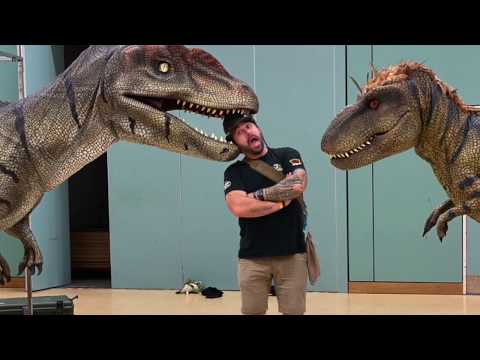 Dinolandia: my cartoon dinosaur museum! I can't believe it exists! 😭