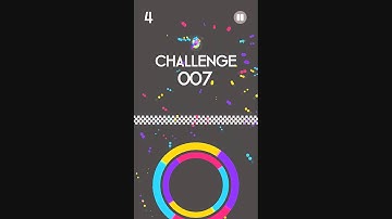Color switch. Challenge mode. levels 6-10