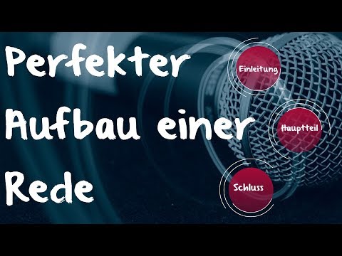 Video: Wie Schreibt Man Eine Rede