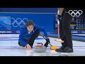  1st curling gold medal for italy  mixed doubles final highlights