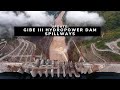 New update  full reservoir  gibe iii dam ethiopia opens 4 of its 7 spillway gates  october 2020