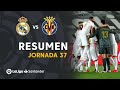 Resumen de Real Madrid vs Villarreal CF (2-1)