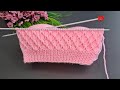 Kolay İki Şiş Örgü Yelek Model Desen 🩷#knitting #crochet #diy #keşfet #tejer #handmade