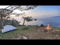 3 GÜN ''Solo Camping'' & Balık Tutarak Hayatta Kal  -  Denizin Dibinde KAMP Yapmak - ''1.Gün ''