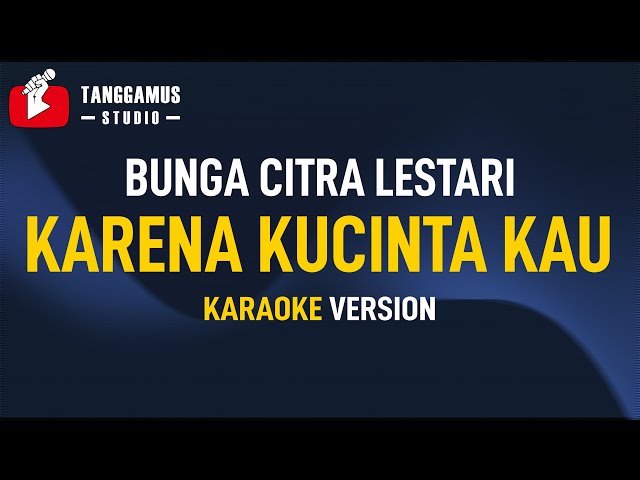 Karena Kucinta Kau - Bunga Citra Lestari (Karaoke) class=