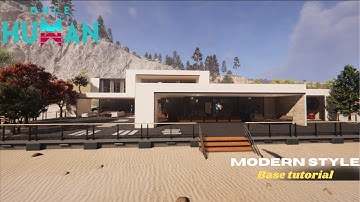 Once Human Simple Modern Base Design