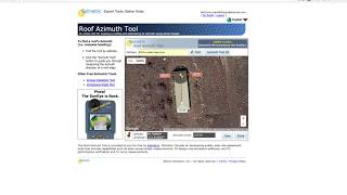 Solmetric Roof Azimuth Tool Deminstration