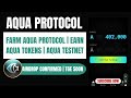 HOW TO FARM AQUA PROTOCOL POINTS | CLAIM EVERY 8HRS | EARN FREE $100-$1000 AT TGE | TELEGRAM BOT