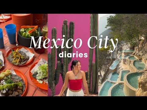 Mexico City Vlog 2025 | Hot Springs, Girls Trip Energy & More Foodie Finds 🇲🇽