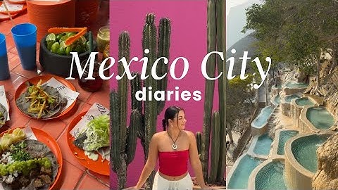 Vlog de la Ciudad de México 2025 | Aguas termales, energía para un viaje de chicas y más descubri...