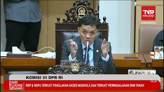 LIVE: KOMISI III DPR RI RDPU TERKAIT PENOLAKAN AKSES MUSHOLA DAN TERKAIT PERMASALAHAN SHM TANAH LIVE: KOMISI III DPR RI RDPU TERKAIT PENOLAKAN AKSES MUSHOLA DAN TERKAIT PERMASALAHAN SHM TANAH