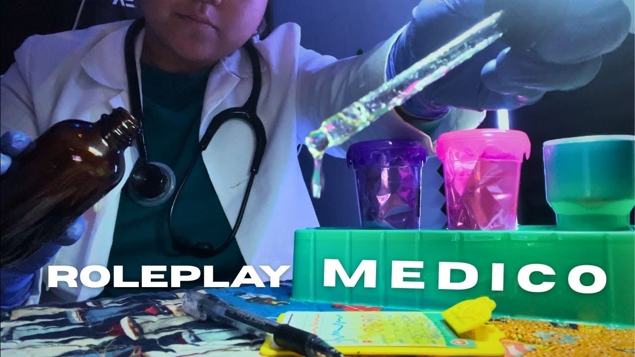 ASMR-Roleplay Medico🩺EXAMEN MÉDICO PRUEBA DE ALERGIAS⚕️🤧 