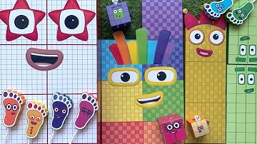 Looking for Numberblocks NEW 10507 Puzzle Tetris Shape ASMR  | Numberblocks Satisfying Video