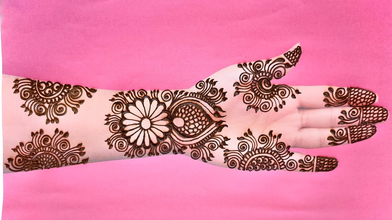 Easy mehandi design 2025 | Simple mehandi design |mehandi design ...