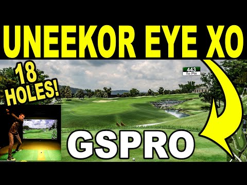 GSPro With UNEEKOR EYE XO (FULL 18 Holes at Valhalla Golf Course)
