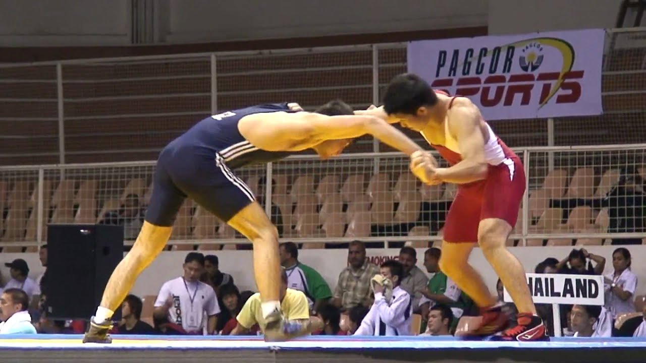 Freestyle Wrestling Kirgyzstan vs. Thailand Part 1 YouTube