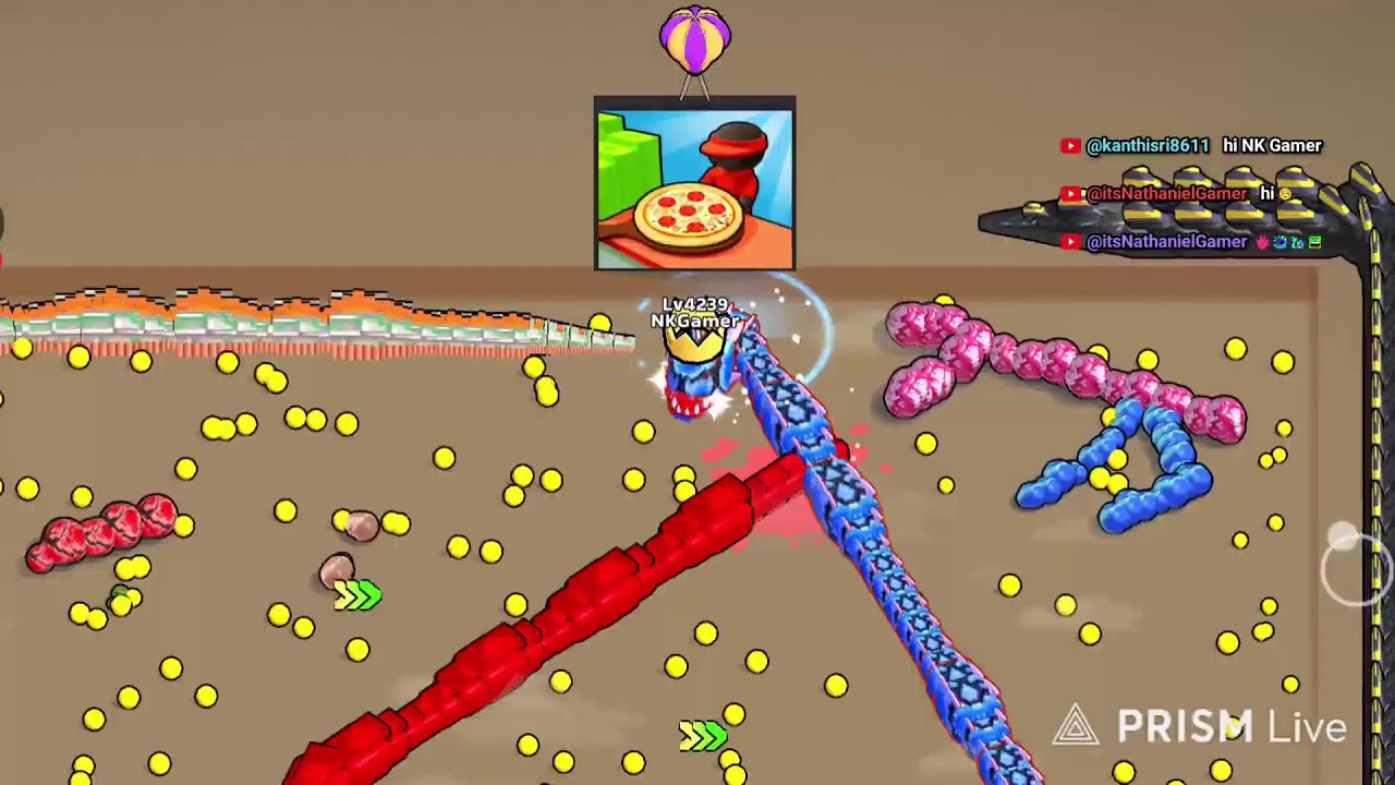 Snake Clash LIVE 🔴 Arena King Challenge | Epic Battle Begins 🐍🔥