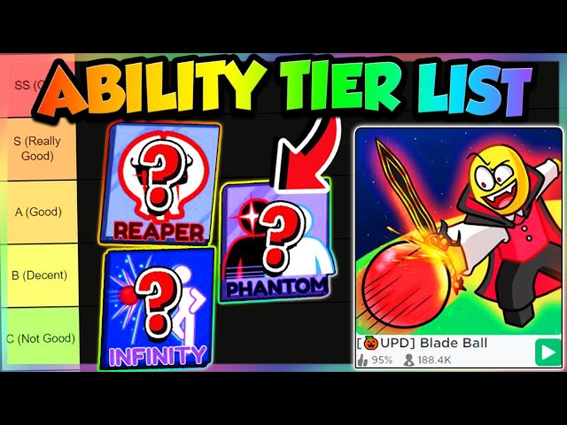 Blade Ball ability tier list for November 2023