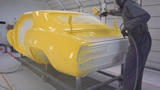 Stunning Full Car Paint Job [1969 Camaro] in Daytona Yellow!