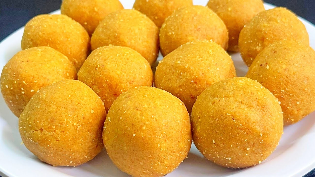 बिना चाशनी बेसन और सूजी के दानेदार लडडू अगर मेरे इस तरीके से बनाओगे तो बाकी सब तरीके भूल जाओगे Laddu