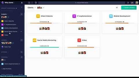 Nifty Tutorial: How Project Portfolios Work