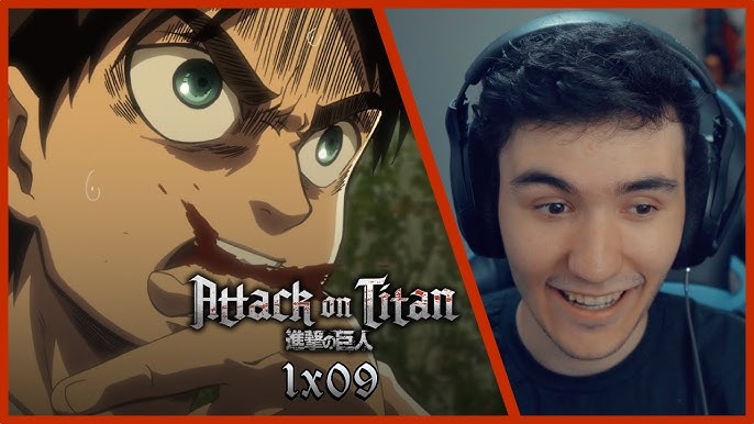 Attack on Titan (Shingeki no Kyojin) - 1x10  REAÇÃO (Temporada 1, Episódio  10) 