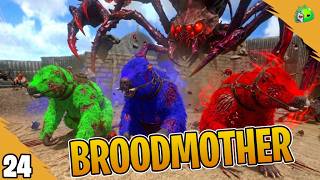 Eu ENFRENTEI a BROODMOTHER no ARK MOBILE 2.0 com ⁨@ViniplayDinos⁩ e ⁨@Srvegas1⁩  - EP 24