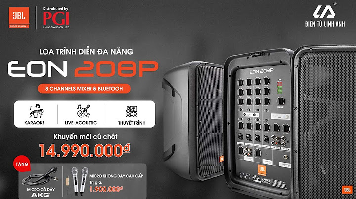 Đánh giá loa jbl eon 208p năm 2024