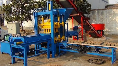 QTF3 - 20  Paver Brick Paving Making Machine