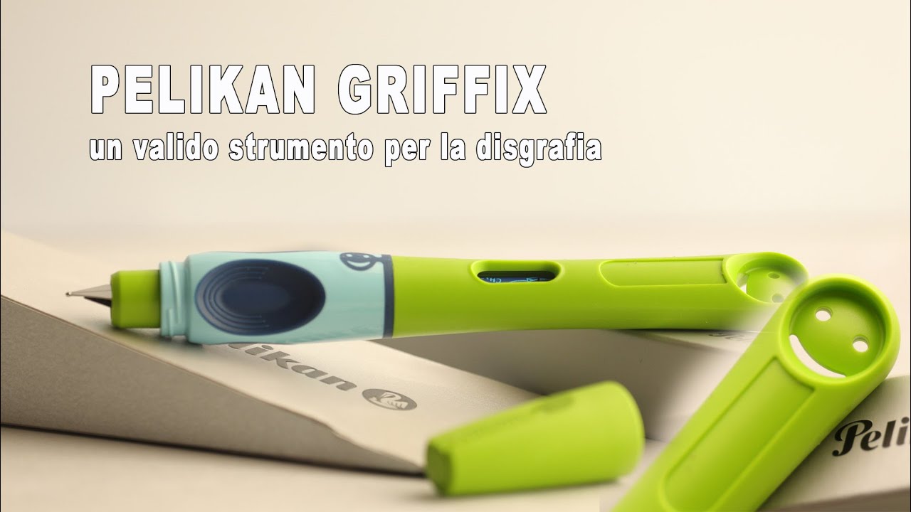 Pelikan Griffix una stilografica in aiuto alla disgrafia
