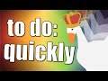 Untitled goose game  a secret prize part 22  how to complete the quickly tasks