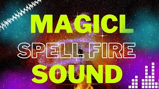 Magical spell fire sound effect #soundeffects