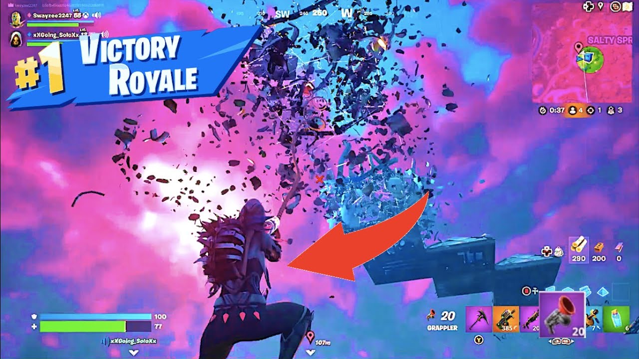 SKYBASING in OG Fortnite but I actually win
