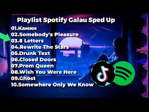 PLAYLIST SPOTIFY GALAU SPEED UP + REVERB ☕