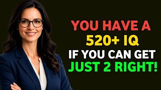 🔥 99.9% FAIL This Impossible Quiz! Can You Get Just 2 Right