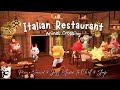 Italian Restaurant & Jazz Cafe ☕Piano Jazz Music to Chill/Sleep | ACNH Happy Home Paradise BGM ♫