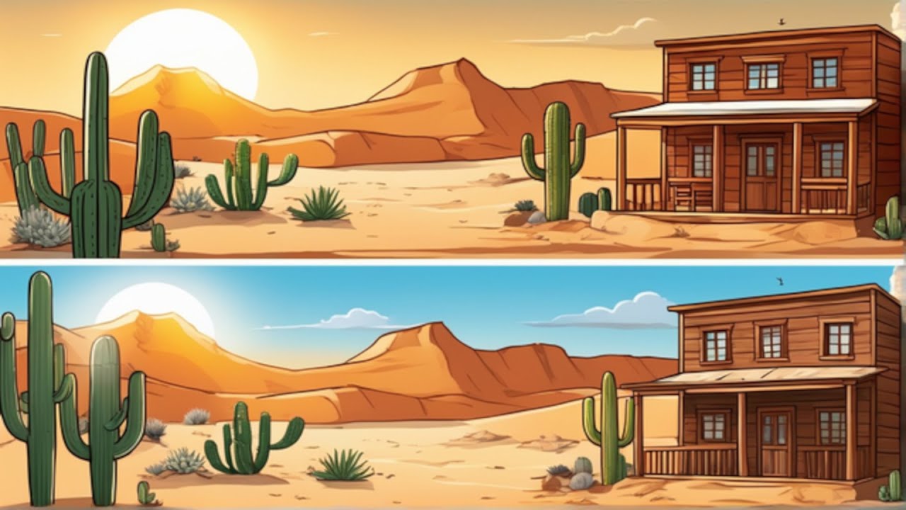 Yeehaw Challenge: Spot the Difference in the Wild West