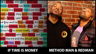 Method Man & Redman - If Time is Money [Rhyme Scheme] Highlighted