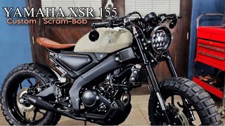 YAMAHA XSR 155  Custom “Scram-Bob” | by Iron Macchina Customs