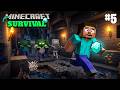 Most Unluckiest Day... I Lost My 39 DIAMONDS 😰| EP -5 | Minecraft PE Series