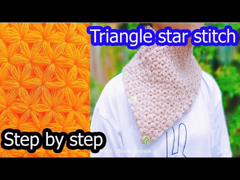 Video Crochet scarf | Móc khăn len họa tiết hoa mai - youtube