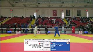 MEHMET SIRAÇ KORKMAZ - YUNUS EMRE EFE +73KG Repechage 2