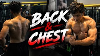 BACK & CHEST WORKOUT