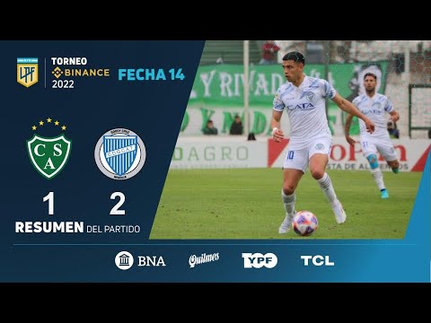 #TorneoBinance | Fecha 14 | resumen de Sarmiento - Godoy Cruz