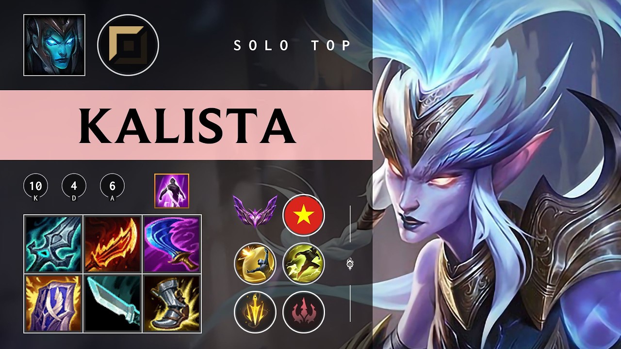 Kalista Top vs Renekton - VN Master Patch 26.03