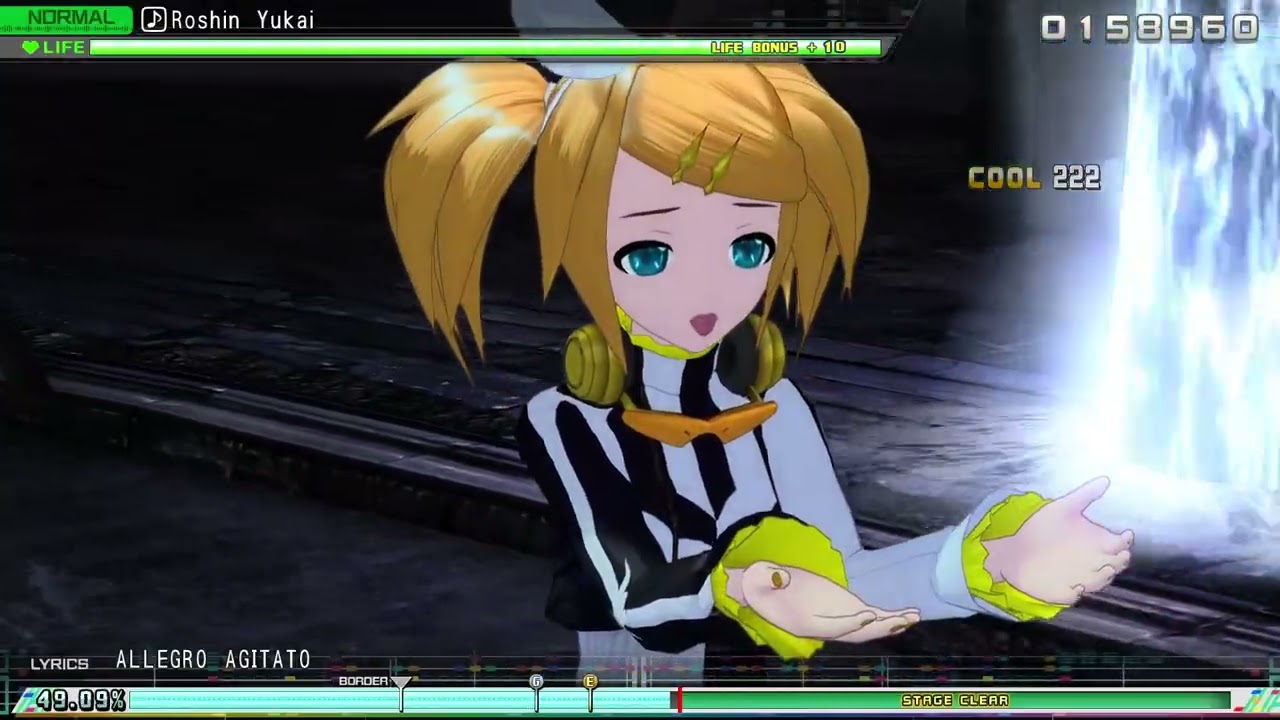 Hatsune Miku Project DIVA MegaMix+ - Roshin Yukai (Normal) (RTX