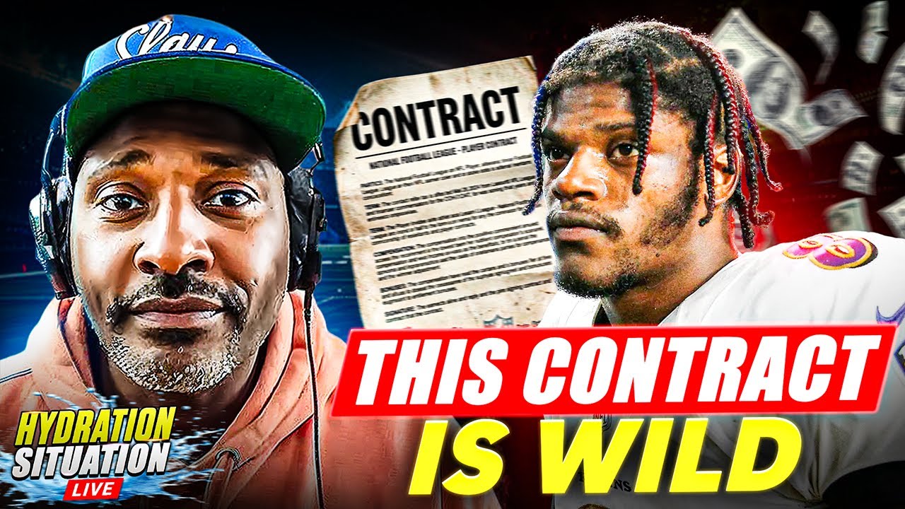 Lamar Jackson's Contract Drama | Marcellus Wiley LIVE | Wednesday, March 4th 2026