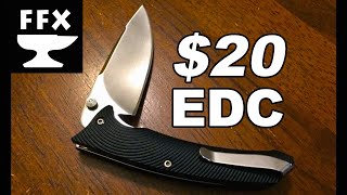$20 EDC knife review--Good things come in small packages!