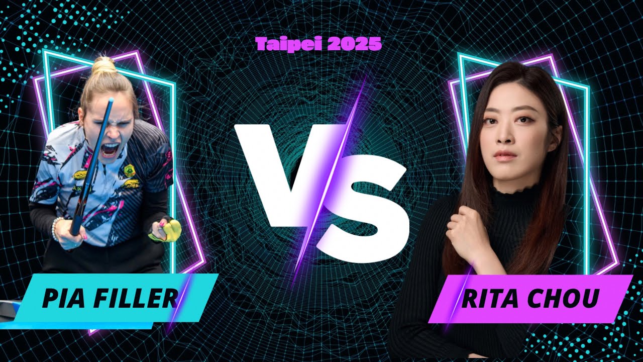 PIA FILLER vs RITA CHOU | 9BALL | RACE TO 7 | PRACTICE