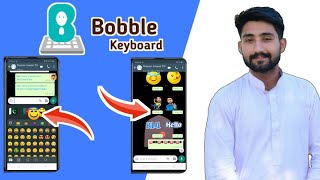 Bobble Keyboard App | How To Use Keyboard Change Font | WhatsApp Chat screenshot 3